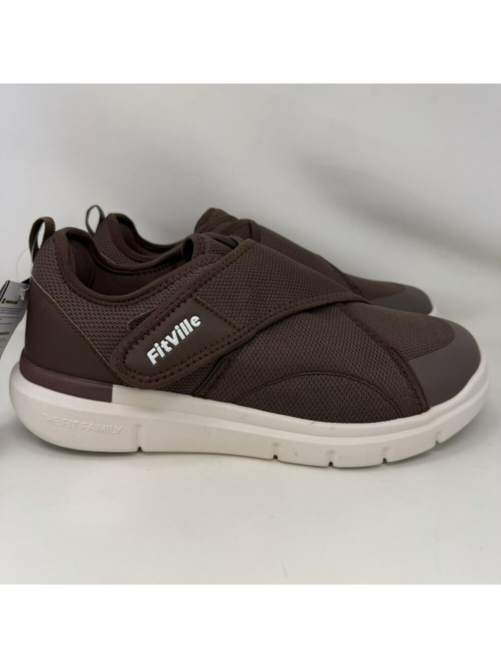 FitVille Easytop Wings V2 Diabetic Shoes Brown Men’s Size 13 EW
